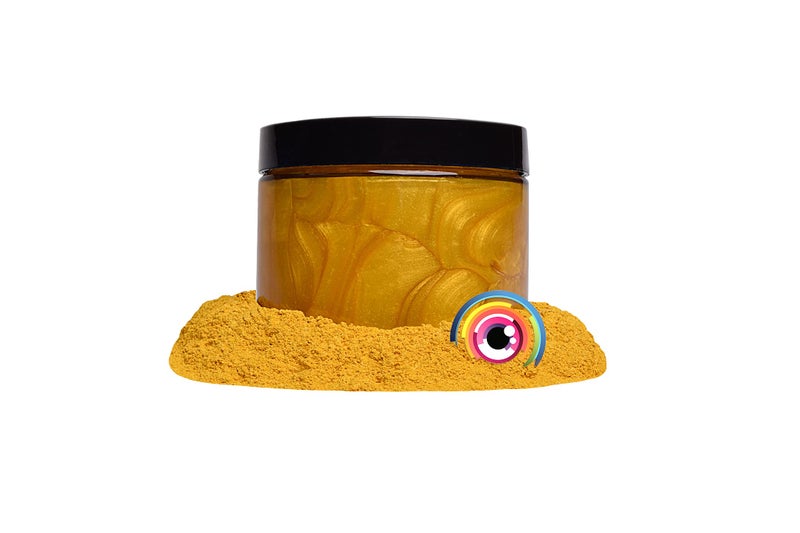 Eye Candy Pigments Premium Gold Mica Powder - Imperial Gold (50gr) - for Epoxy, Resin, Soap, Paint, Woodworking, Acrylic Pouring, Bath Bombs, Fishing Lures - DIY Arts and Crafts Additive - Image 5